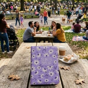 Biblia Reina Valera 1960 pequeña con cremallera portátil para uso diario